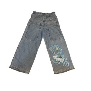Jnco flaming dragon 90s